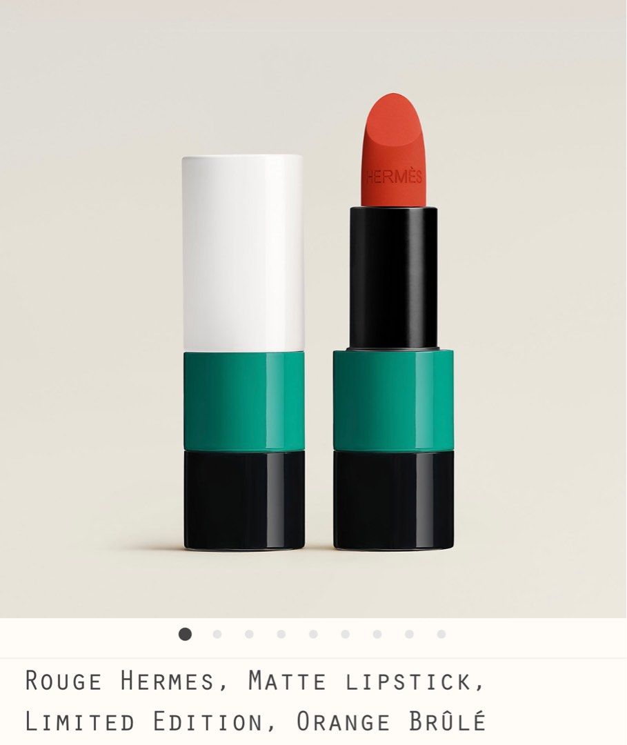 Rouge Hermes Matte Lipstick - #85 Rouge H (Mat) 3.5g/0.12oz