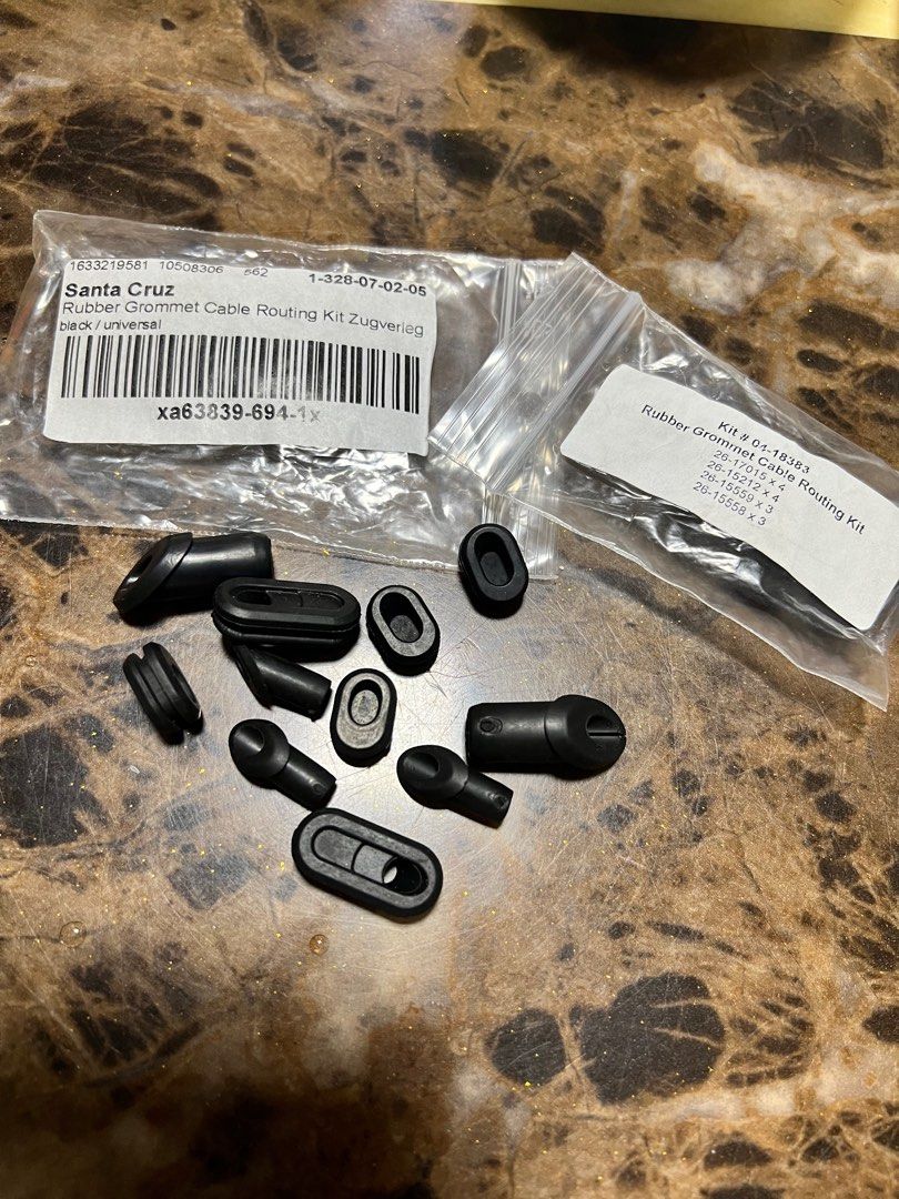 Rubber Grommet Cable Routing Kit, Sports Equipment, Bicycles & Parts
