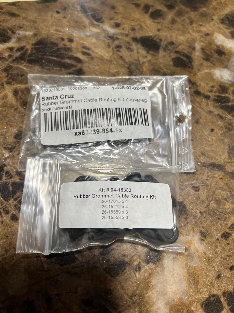 Rubber Grommet Cable Routing Kit, Sports Equipment, Bicycles & Parts