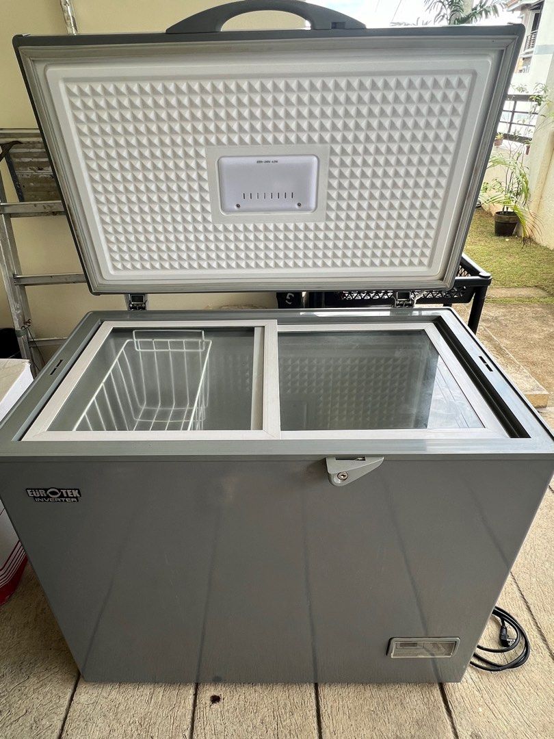 Rush! Eurotek Inverter Chest Freezer, TV & Home Appliances, Kitchen Appliances, Refrigerators