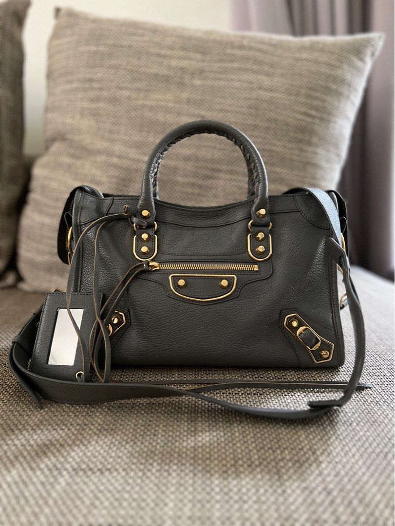 Balenciaga classic metallic outlet edge city s
