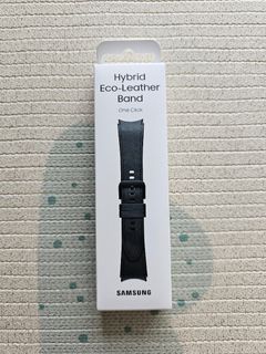Official Samsung Camel D-Buckle Hybrid Eco-Leather Band (M/L) - For Samsung Galaxy  Watch 6 Classic