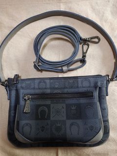 Hand Handled Black Charles Keith Latest Handy Cum Sling Bag, For Casual Wear