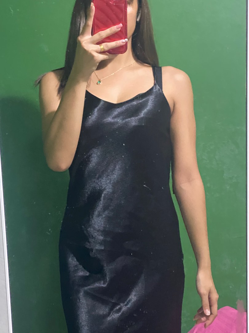 trending satin dress