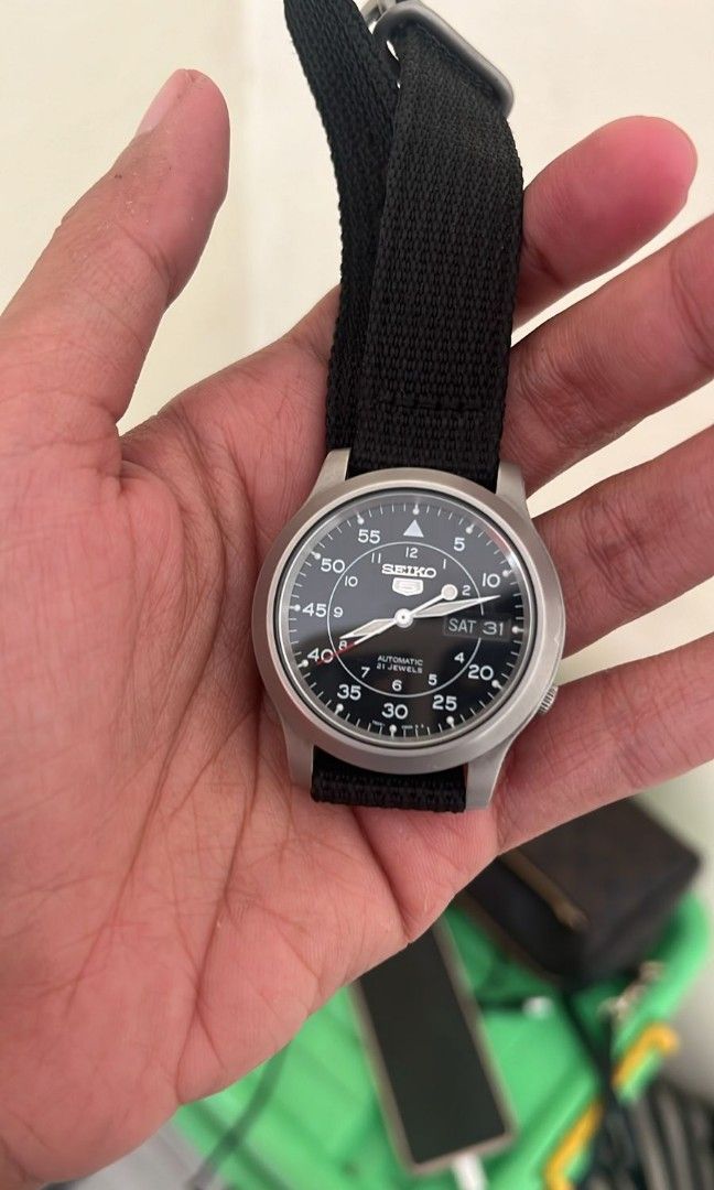 Seiko snk809 fullset mulus