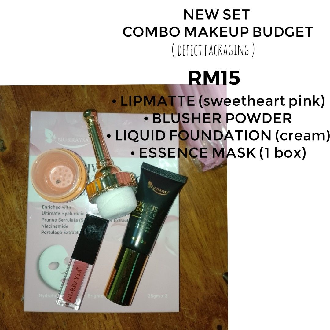 Set Combo Nurraysa Beauty And Personal Care Face Makeup On Carousell 6134