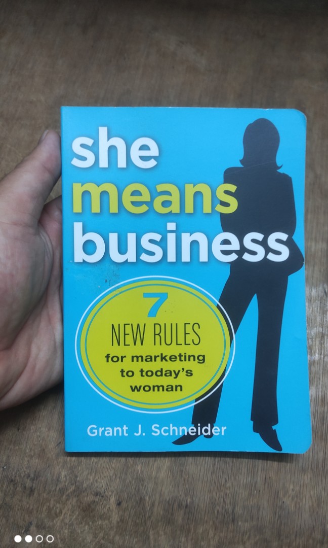 on　Business:　Means　Marketing　Rules　by　J.　Storybooks　Carousell　Books　for　to　Grant　Toys,　Hobbies　Schneider,　Today's　Woman　New　She　Magazines,