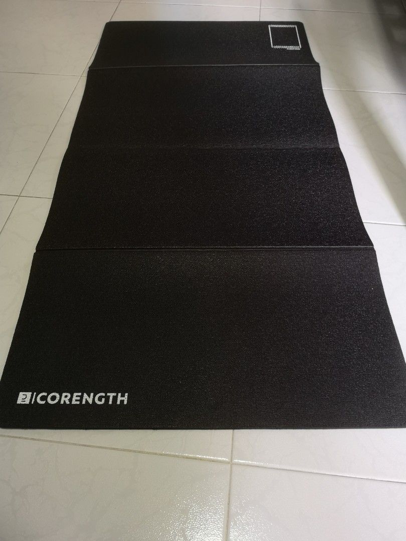 Sleek foldable exercise mat Sports Equipment Exercise Fitness