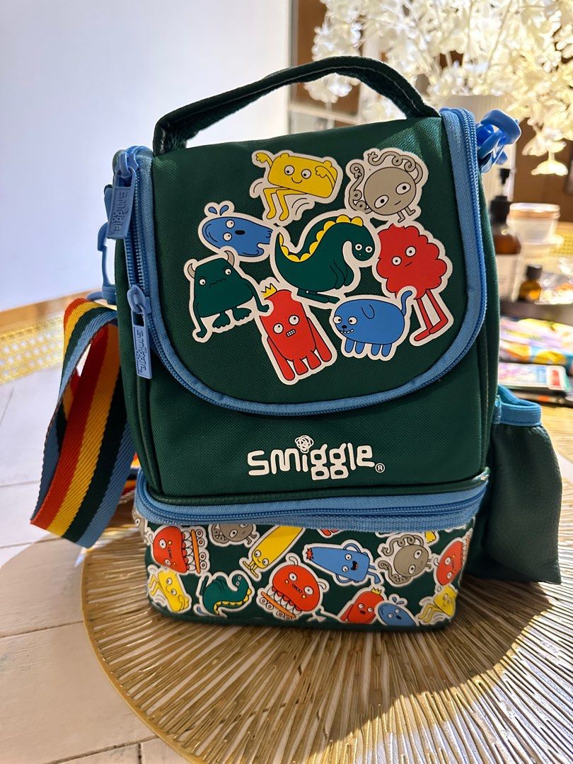 Flipkart.com | Smiggle Sggle Flow Double Decker Lunchbox | Heart Print Lunch  Bag - Lunch Bag