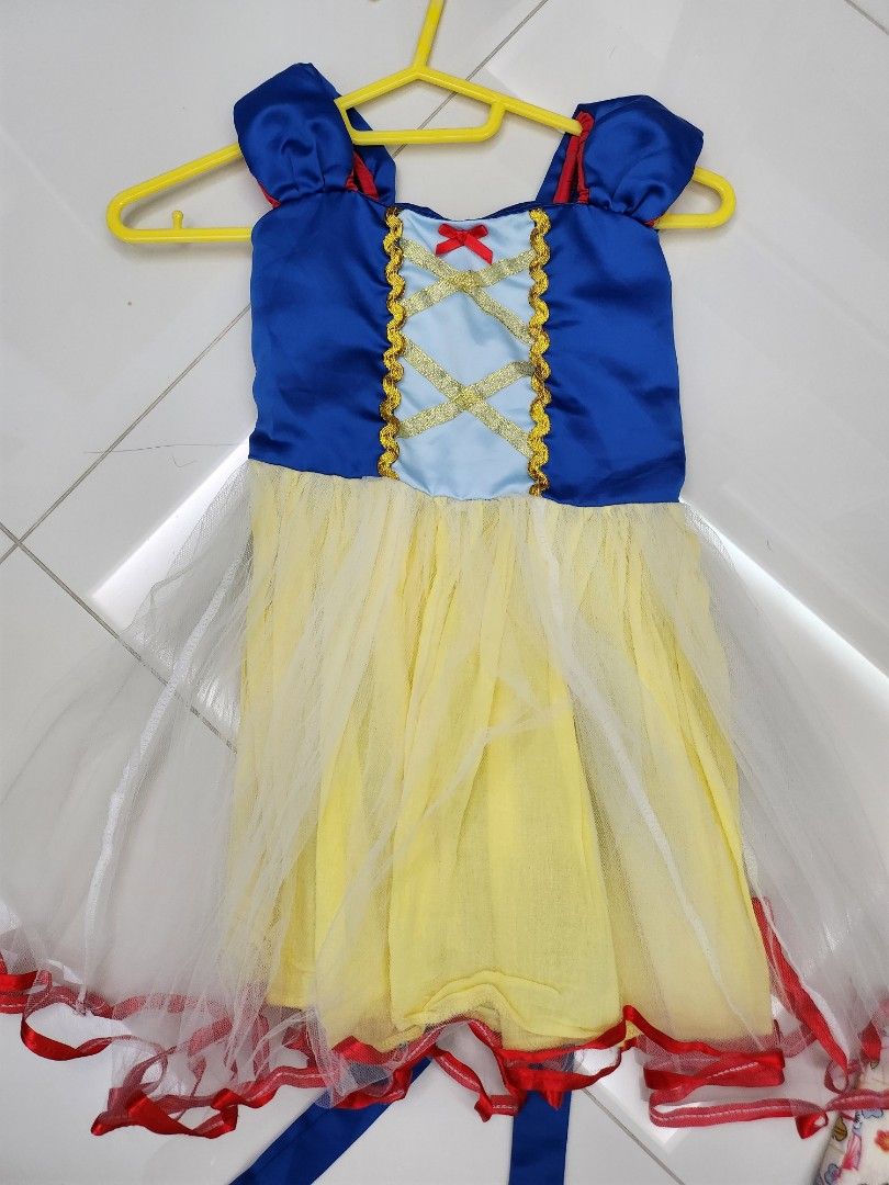 DISNEY PRINCESS SNOW WHITE COSTUME, Babies & Kids, Babies & Kids Fashion on  Carousell