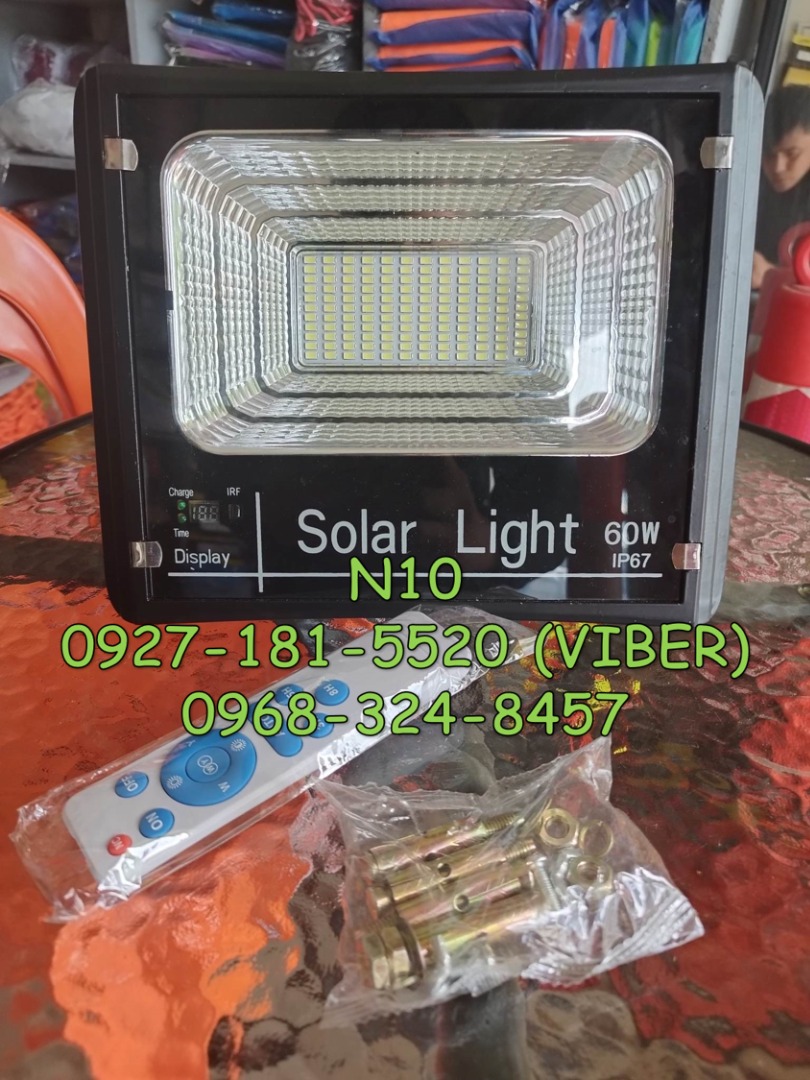 solar panel light LED 60w, Commercial & Industrial, Industrial ...