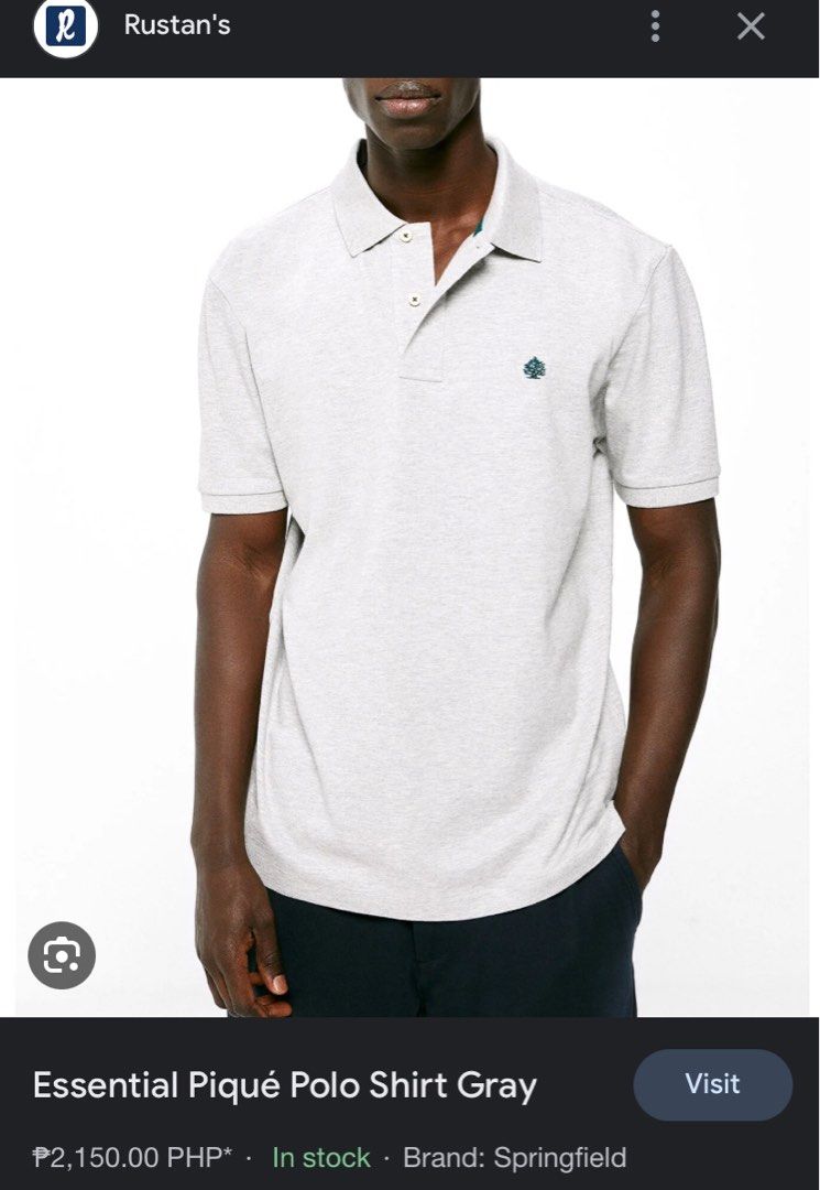 Springfield polo deals t shirt