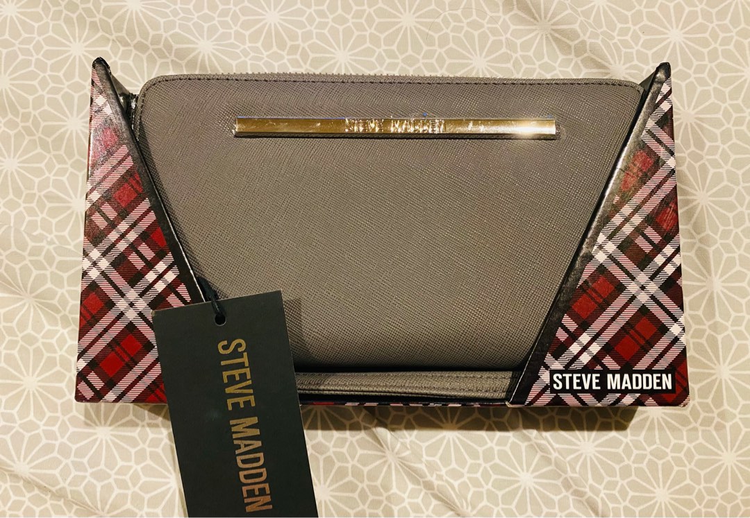 Steve Madden Grey long wallet, Women's Fashion, Bags & Wallets, Wallets
