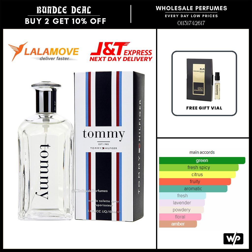 Tommy hilfiger tommy men eau de toilette spray on sale