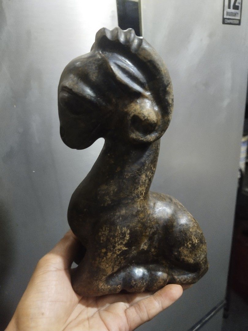 Stone carving statue display, Hobbies & Toys, Memorabilia ...