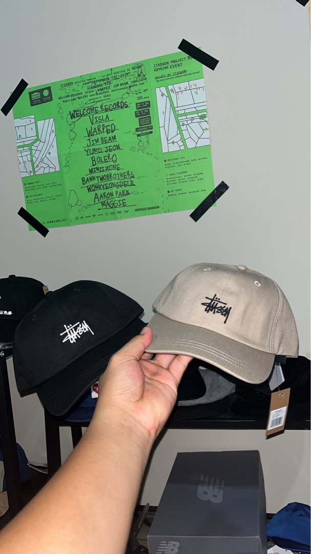 Stussy basic stock camp cap 2025