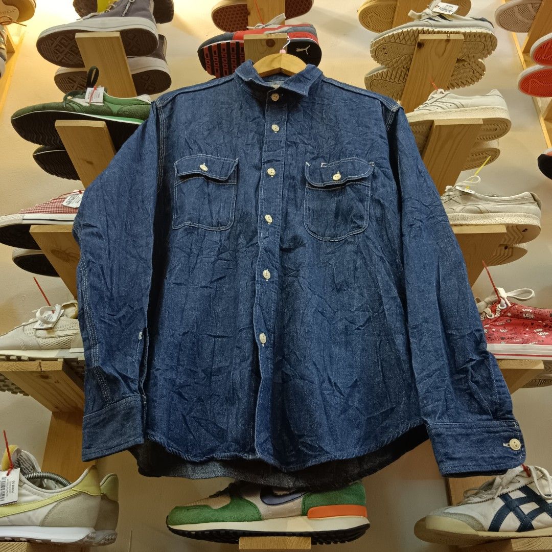 Sugar cane 2025 denim shirt