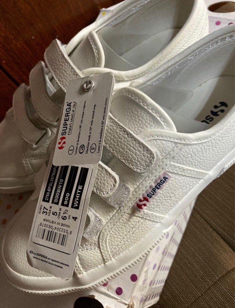 Superga White Shoes Women s Fashion Footwear Sneakers on Carousell