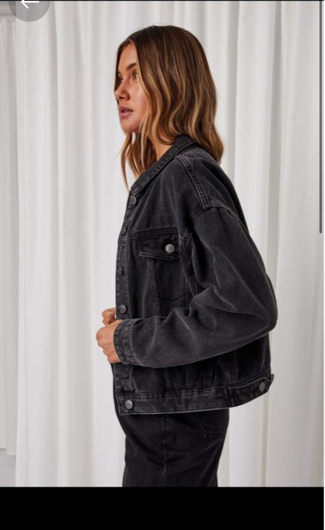 Supre Black Denim Jacket