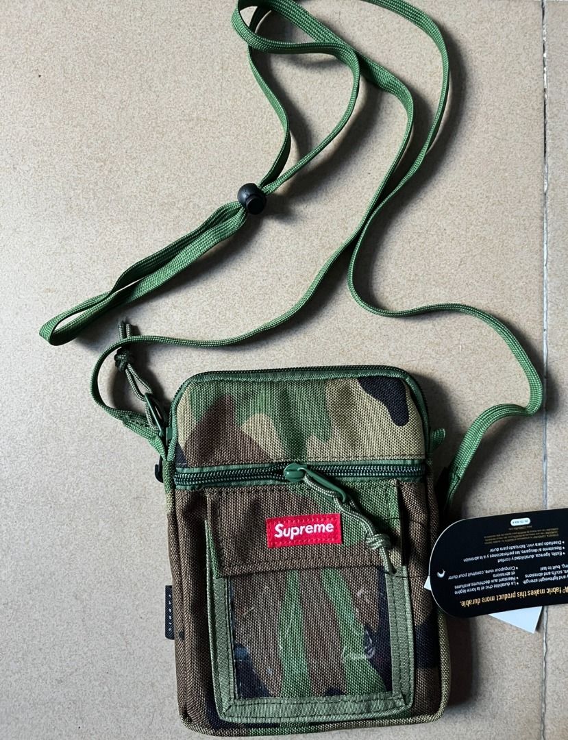 19ss Supreme Utility Pouch Woodland Camoショルダーバッグ ...
