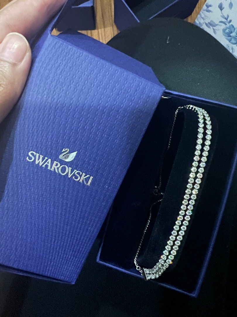 Swarovski Tied Bracelet Adjustable
