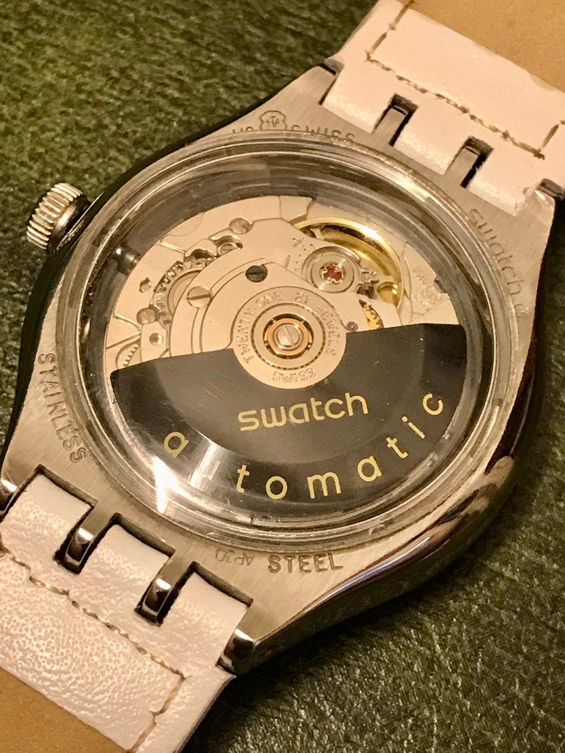 Swatch automatic New belt Twenty one Jewels Swiss Made 90 New
