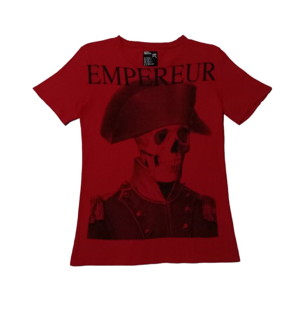 T shirt PPFM Empereur Over Print, Women's Fashion, Tops, Shirts on