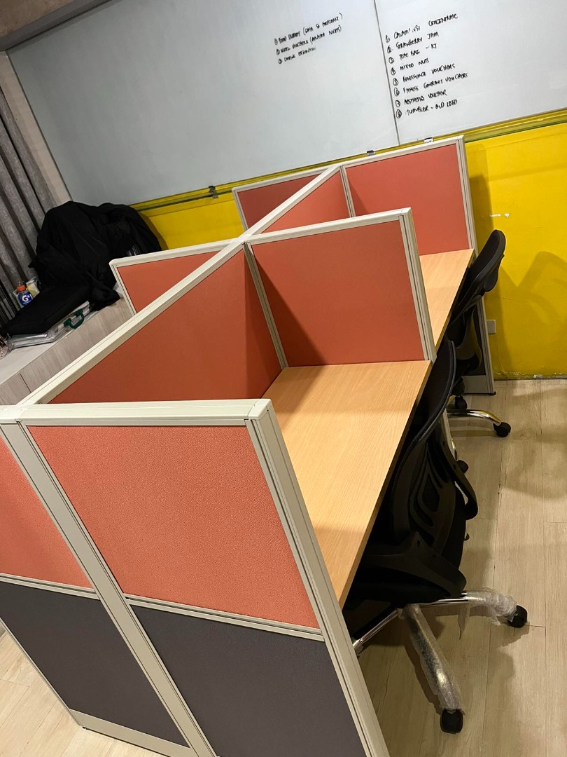 TABLE WORK OFFICE FURNITURE PARTITION, Furniture & Home Living, Office