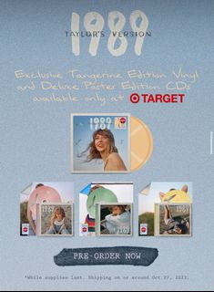 現貨] Taylor Swift - 1989 Taylor's Version Aquamarine Edition