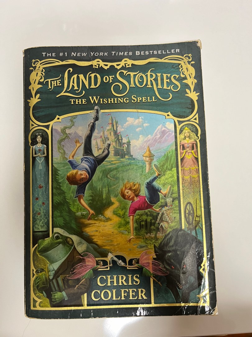 The land of stories Book1 the wishing spell, Hobbies & Toys, Books