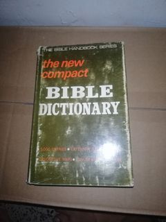 The New Compact Bible Dictionary First Printing,1967