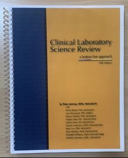FREE‼️THERIOT CLINICAL LABORATORY SCIENCE REVIEW 5TH ED (med tech book)