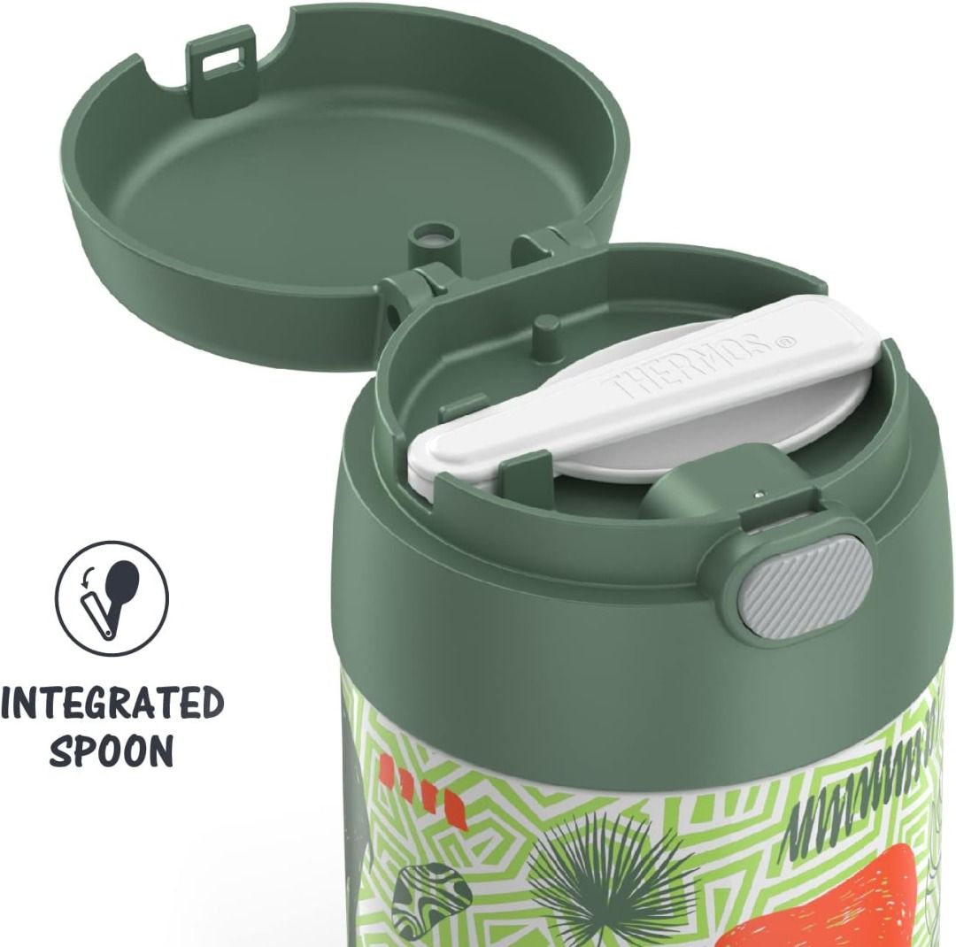 Thermos FUNTAINER Stainless Steel Food Jar 10oz Jungle Kingdom
