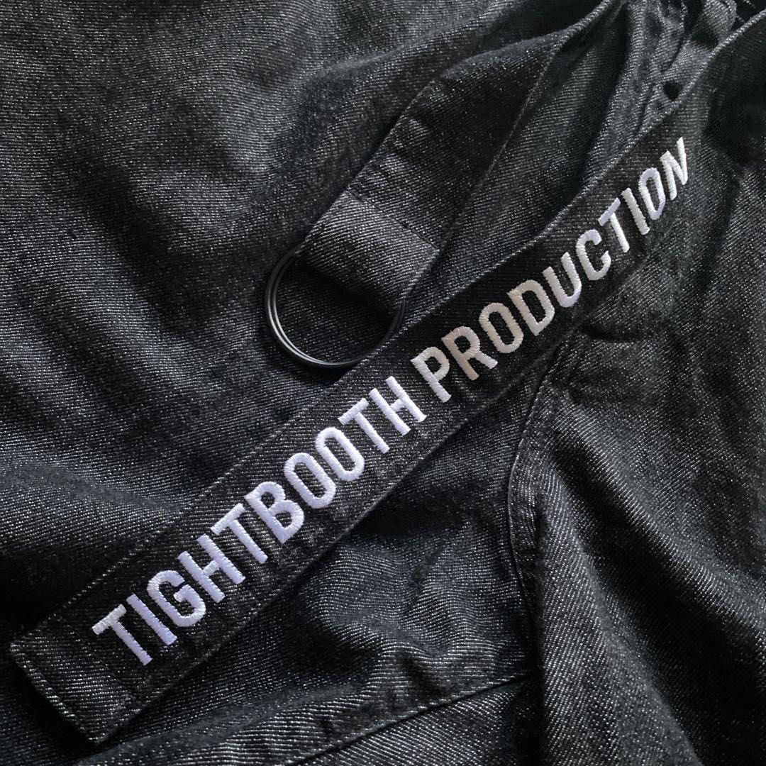 Tightbooth denim baggy slacks