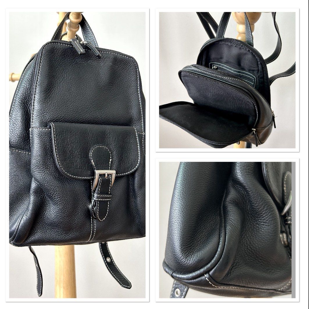 Tignanello real leather backpack Women s Fashion Bags Wallets