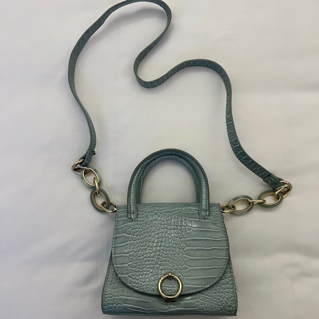 Topshop mini teal bag Women s Fashion Bags Wallets Cross body