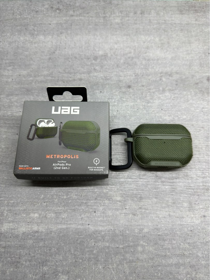 UAG Airpods Pro Case with MagSafe [Metropolis Edition] [Olive Drab], Mobile Phones & Gadgets