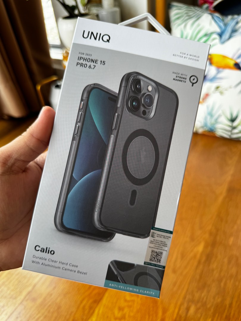 UNIQ Case iPhone 15 Pro Max, Mobile Phones & Gadgets, Mobile & Gadget