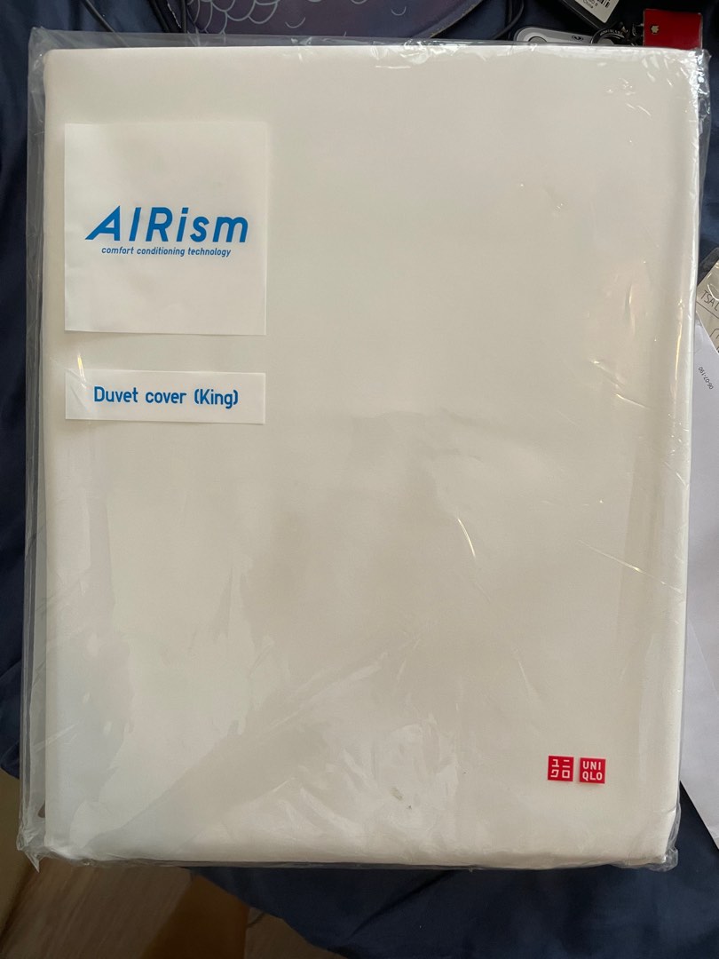 Uniqlo airism duvet cover king, Furniture & Home Living, Bedding