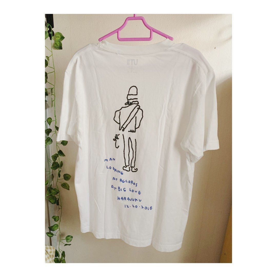 UNIQLO (S) x Jason Polan UT T-shirt (Category: Tshirts & Polo Shirts) located in Gombak. Submitted by bbobbang (Listing ID 1259674059, Image 3). Description: Only worn tshirt once to try on size .