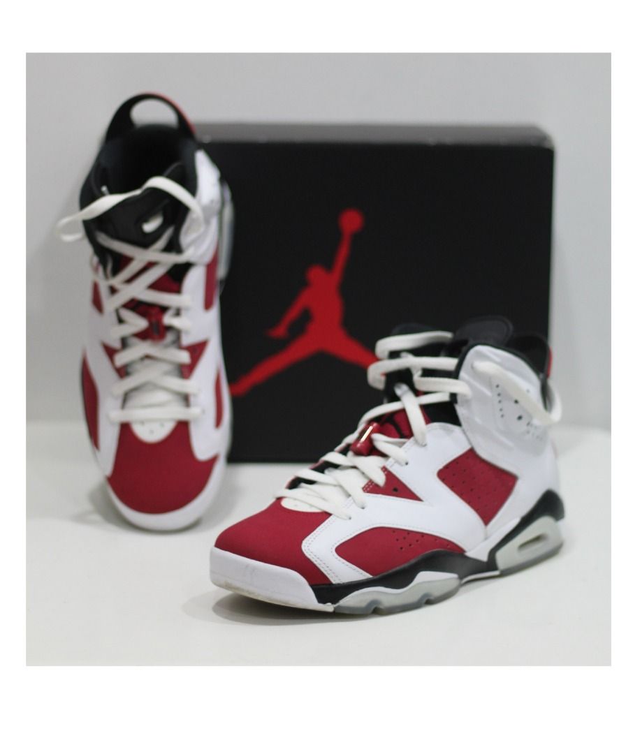 US10 Nike Air Jordan VI 6 retro Carmine Air max 95 Jordan retro Air force 1 Air huarache jumpman