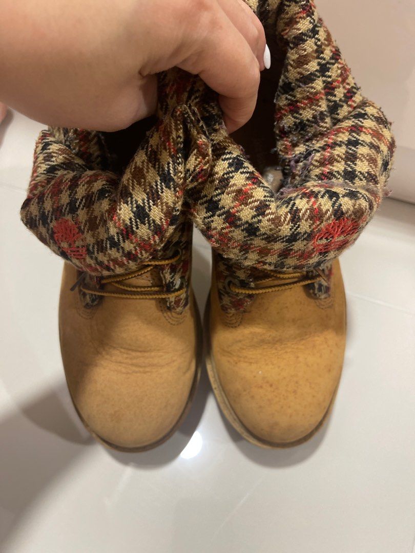 US4 Preloved Timberland Boots Women s Fashion Footwear Boots