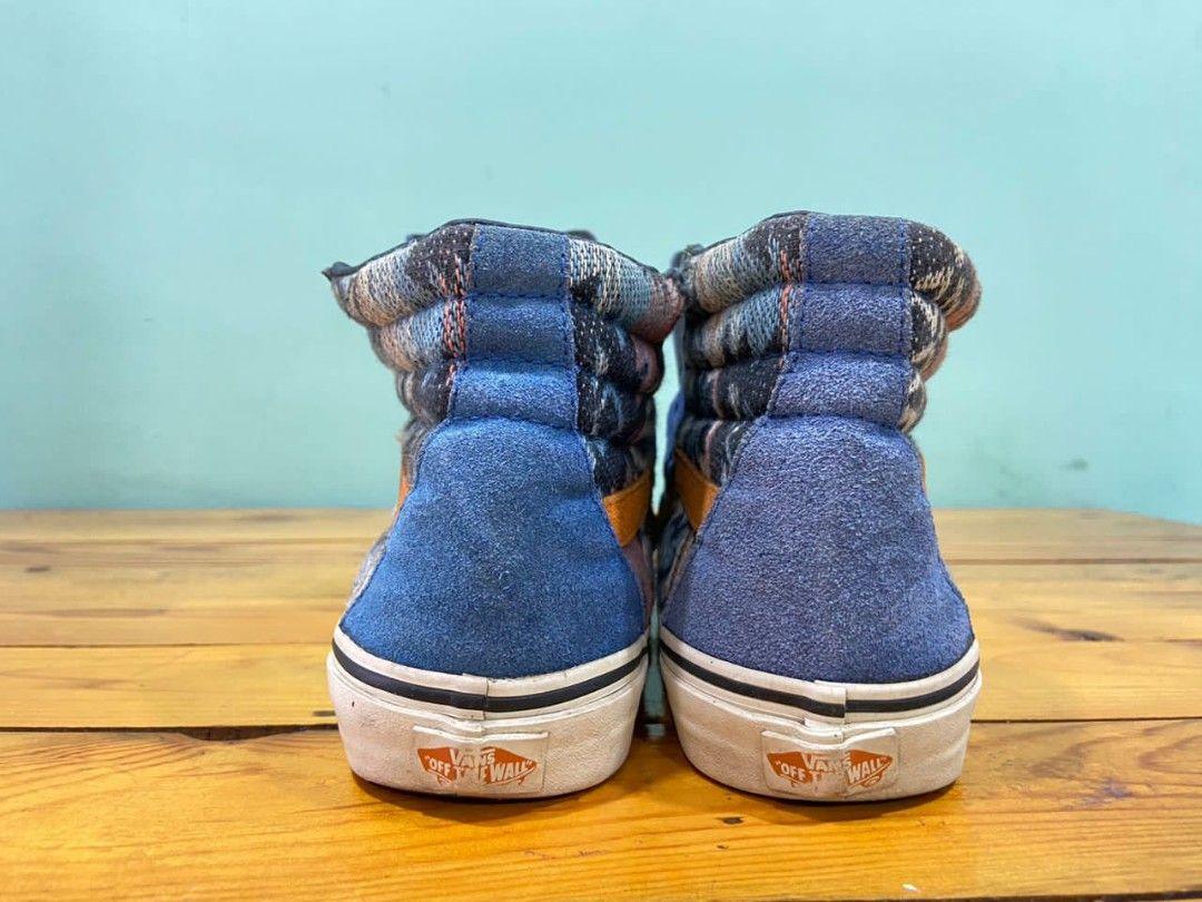 VANS HI SUEDE INCA TRUE BLUE Women s Fashion Footwear Sneakers