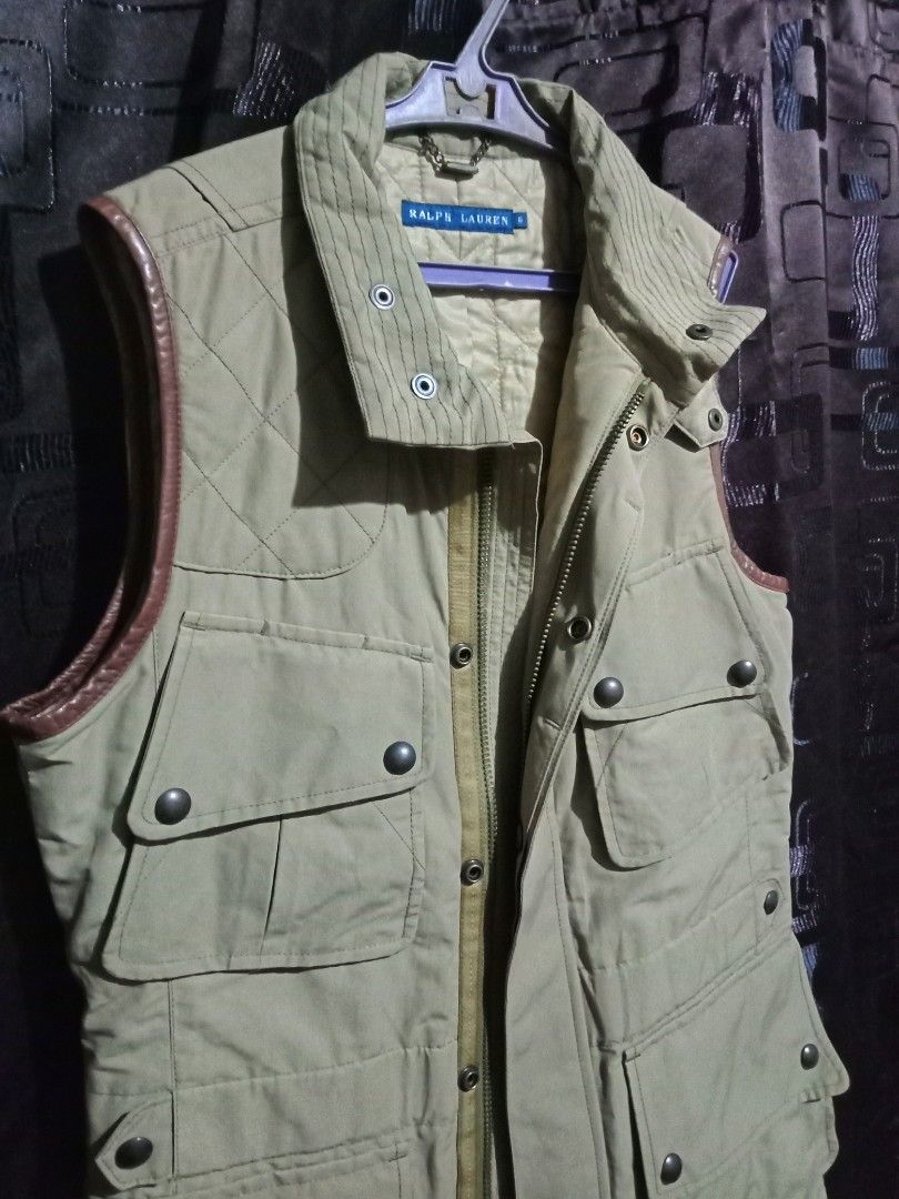 Vintage Ralph Lauren Cargo Vest Womens, Hobbies u0026 Toys, Memorabilia u0026  Collectibles, Vintage Collectibles on Carousell