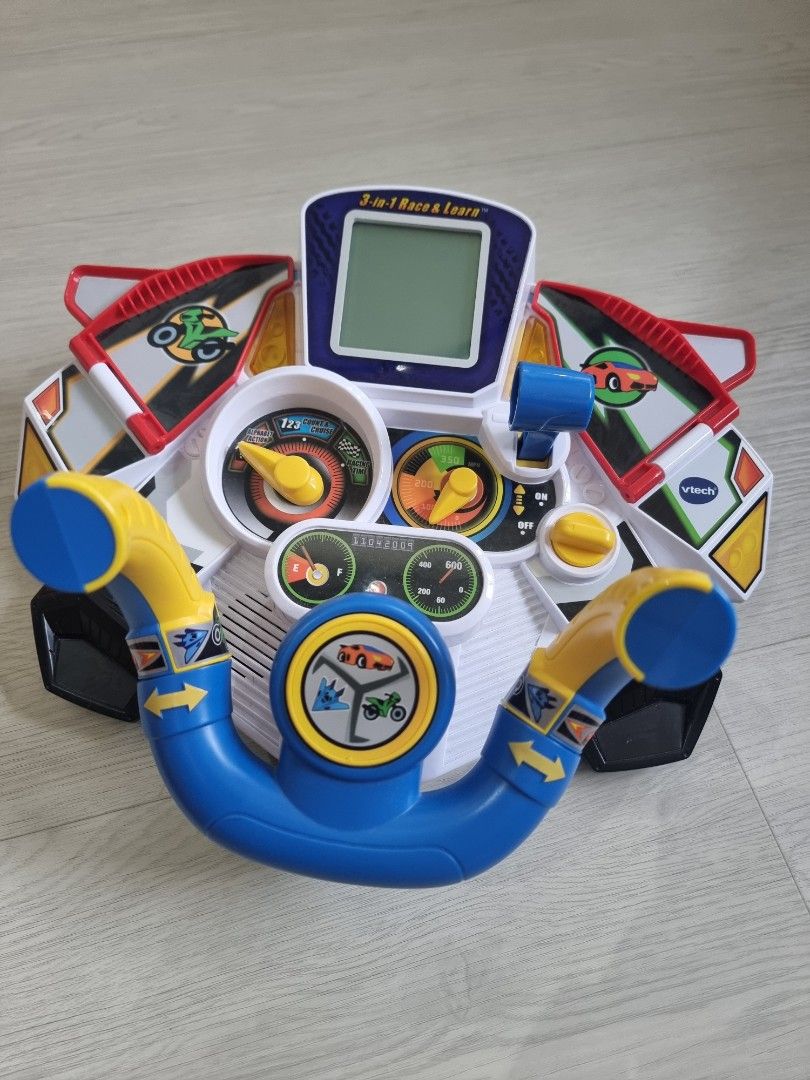 VTECH 3in1 Race & Learn, Hobbies & Toys, Toys & Games on Carousell