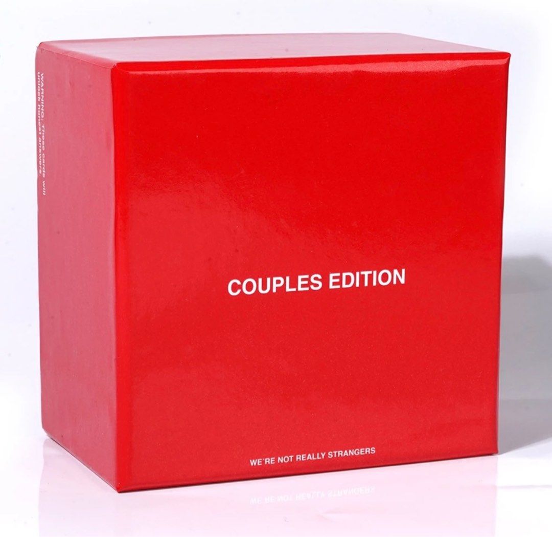 We're Not Really Strangers - Couples Edition (Category: Storybooks) located in Manila. Submitted by lovanity (Listing ID 1259731722, Image 1). Description: Brand New Unsealed Complete set No flaws Perfect condition Fun to play with your significant other.