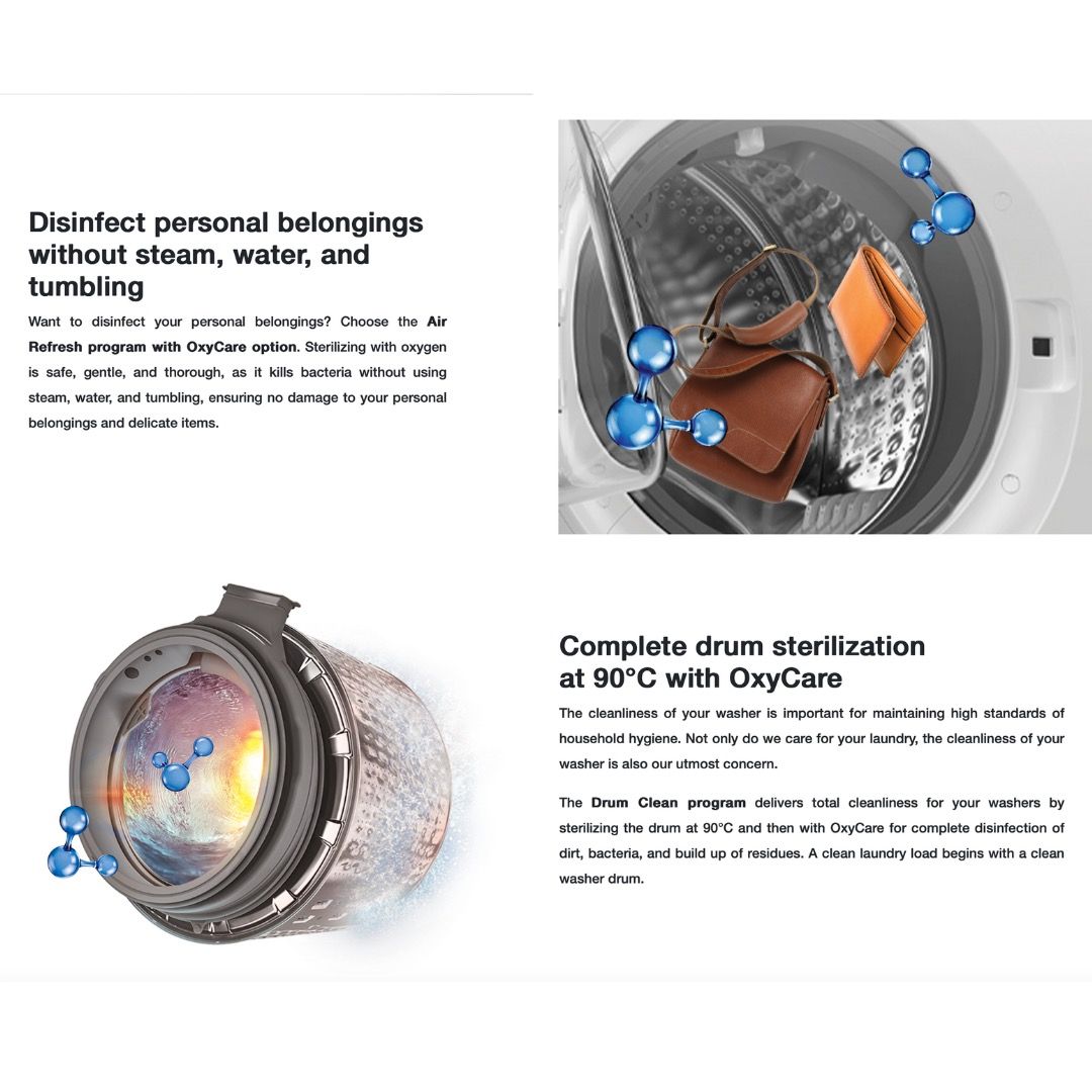 WHIRLPOOL FWMD10502GW FWMD10502GG 10.5KG SUPREME OXYCARE INVERTER