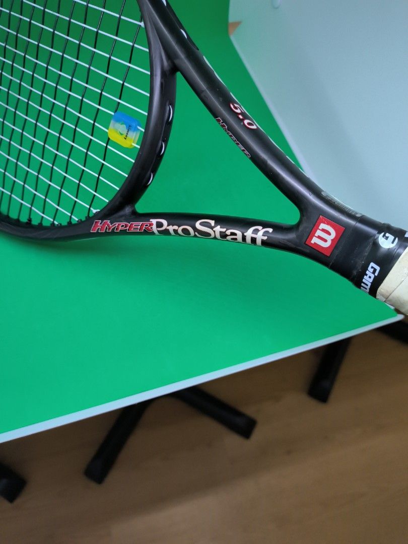 WILSON Hyper Pro Staff 5.0 Stretch OS (110 sqin) With Rare 4