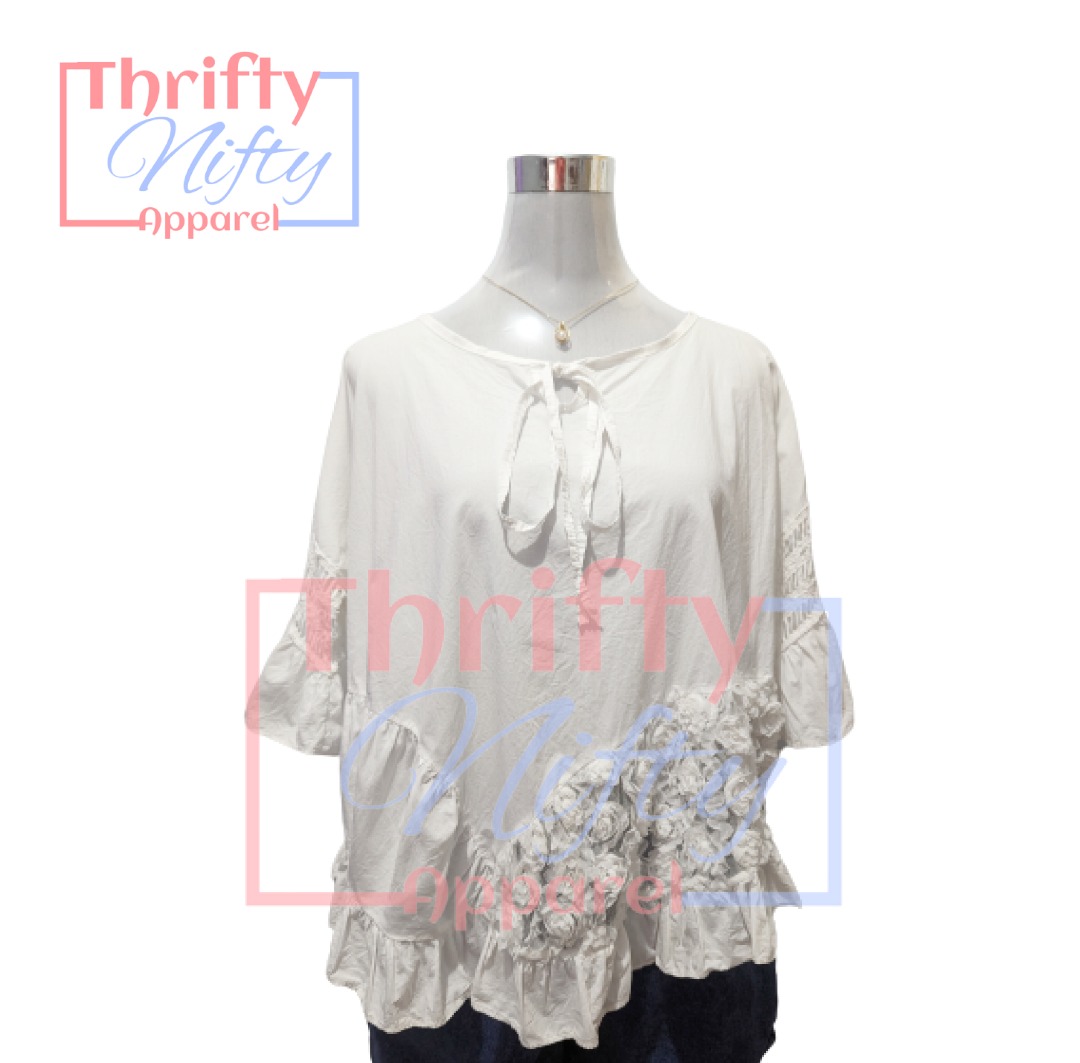KĒKI LAYER BLOUSES WITH STRAPPING (DUSTY ROSE)