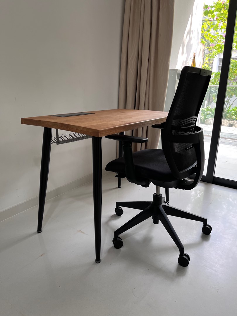 Work desk and office chair set Furniture Home Living Furniture